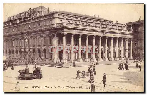 Cartes postales Bordeaux Le grand Theatre