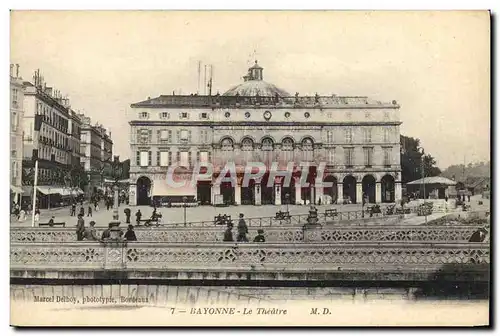 Cartes postales Bayonne le Theatre