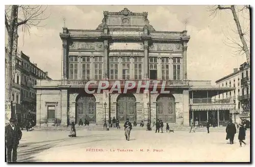 Cartes postales Beziers Le Theatre