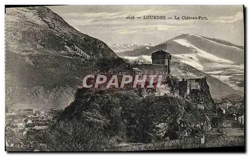 Cartes postales Lourdes Le Chateau Fort