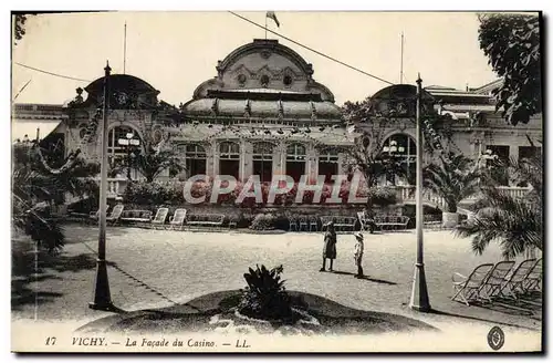 Ansichtskarte AK Vichy La Facade Du Casino