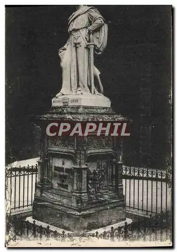 Cartes postales Bourges Statue de Jacques Coeur