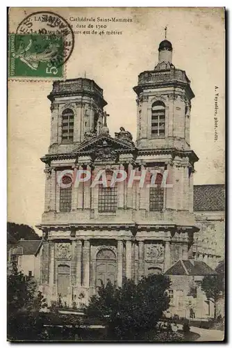 Ansichtskarte AK Langres Cathedrale Saint Mammes