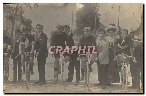 CARTE PHOTO Velo Cycle Cyclisme