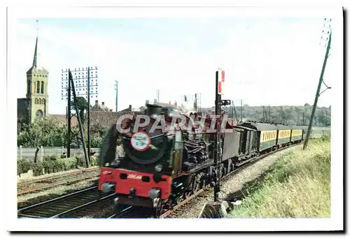 Cartes postales moderne Train La Fleche d&#39or Rapide Paris Calais Maritime