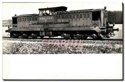 Cartes postales moderne Train Locomotive Diesel Bm 6/6 1501 et ss