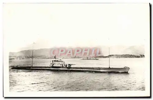 Cartes postales Bateau Sous marin Sous-marin Narval