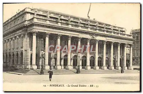 Cartes postales Le theatre Bordeaux