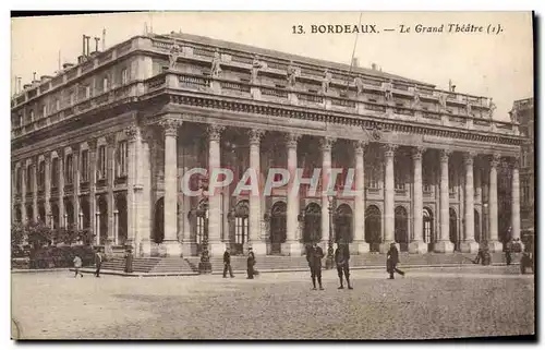 Cartes postales Le grand theatre Bordeaux