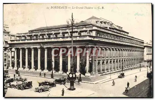 Cartes postales Le grand theatre Bordeaux