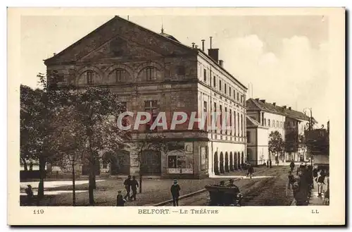 Cartes postales Le theatre Belfort