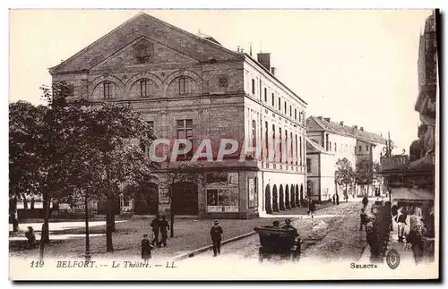 Cartes postales Le theatre Belfort