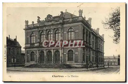Cartes postales Le theatre Chartres