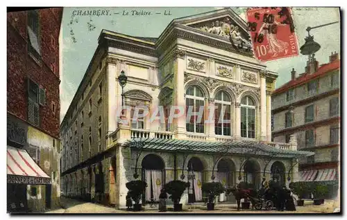 Cartes postales Le theatre Chambery