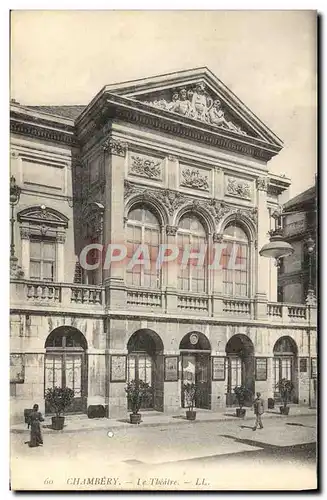 Cartes postales Le theatre Chambery