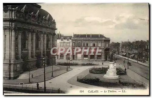 Cartes postales Le theatre Calais