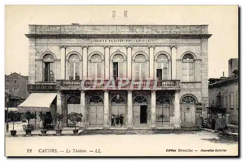 Cartes postales Cahors Le theatre