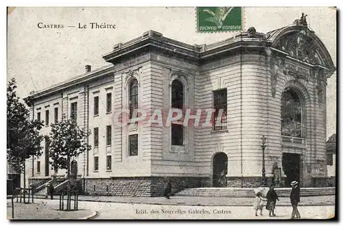 Cartes postales Castres Le theatre