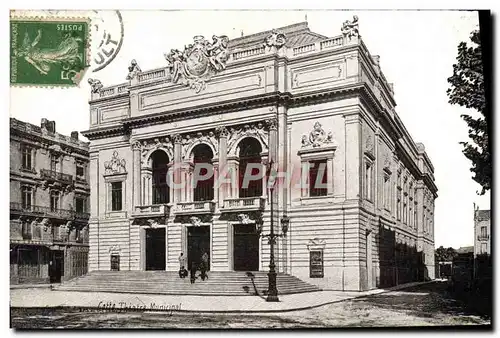 Cartes postales Cette Le theatre municipal