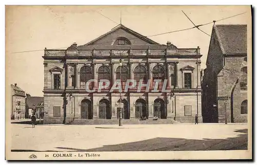 Cartes postales Colmar Le theatre