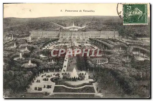 Cartes postales Versailles Panorama