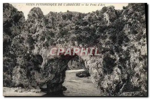 Cartes postales Merveille Unique Le Pont d&#39Arc