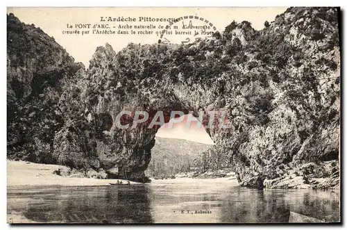 Cartes postales Le Pont d&#39Arc Arche Naturelle