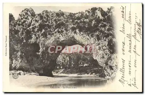 Cartes postales Le Pont d&#39Arc Arche Naturelle