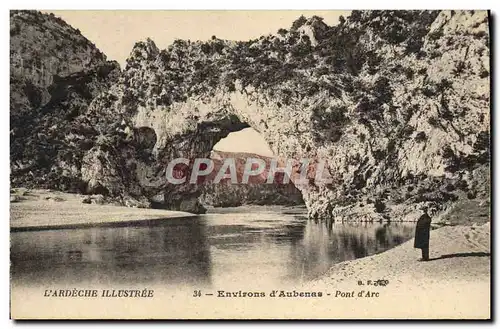 Cartes postales Le Pont d&#39Arc Environs d&#39Aubenas