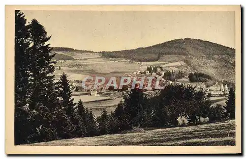 Ansichtskarte AK La Louvesc Vue Generale Grand Lieu Quartier de fontaine et Mont Chaix