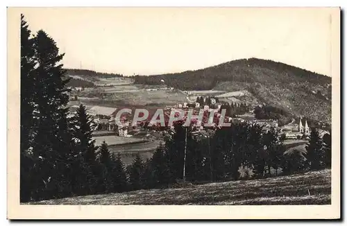 Ansichtskarte AK La Louvesc Vue Generale Grand Lieu Quartier de la fontaine et Mont Chaix