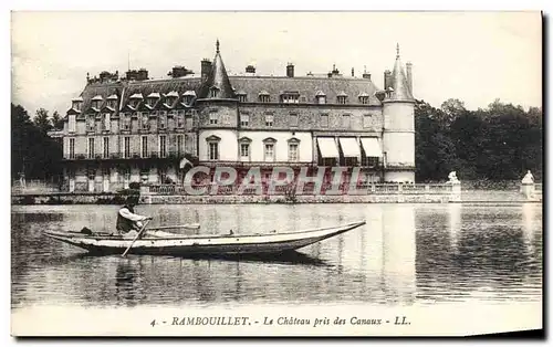 Cartes postales Rambouillet Le Chateau Pris des Canaux