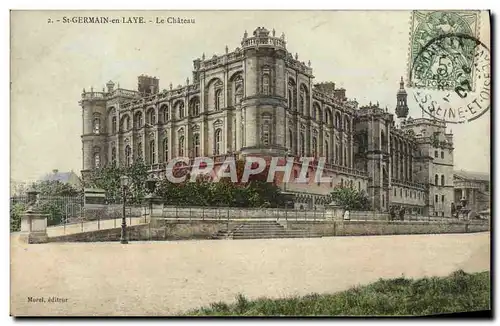 Cartes postales Saint Germain en Laye Le chateau