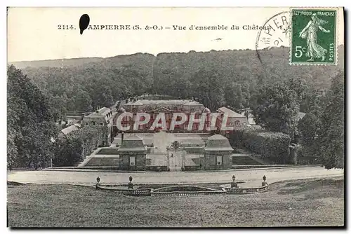 Cartes postales Dampierre Vue d&#39ensemble du Chateau