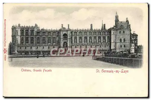 Cartes postales Saint Germain En Laye Chateau Grande Facade