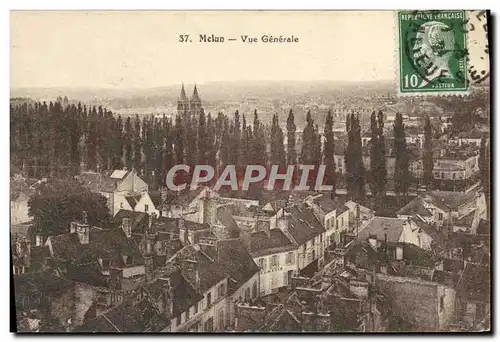 Cartes postales Melun Vue Generale