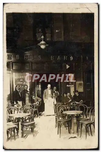 CARTE PHOTO Moris Bar