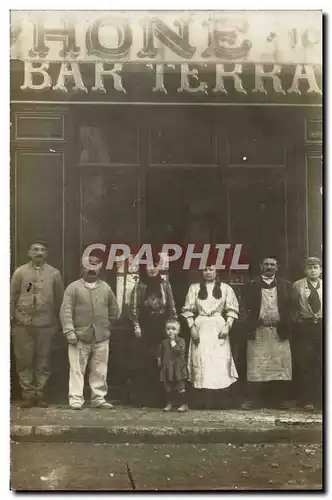 CARTE PHOTO Bar Terrasse