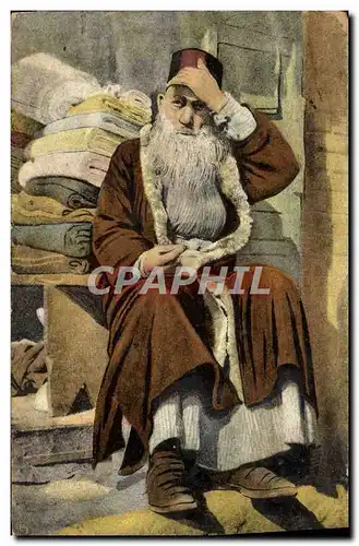 Cartes postales Judaica Juif Juda�ca Grece Salonique Machand juif