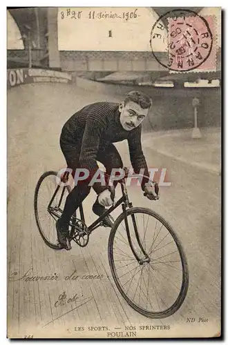 Ansichtskarte AK Velo Cycle Cyclisme Nos sprinters Poulain