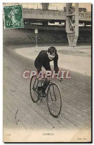 Cartes postales Velo Cycle Cyclisme Giorgis
