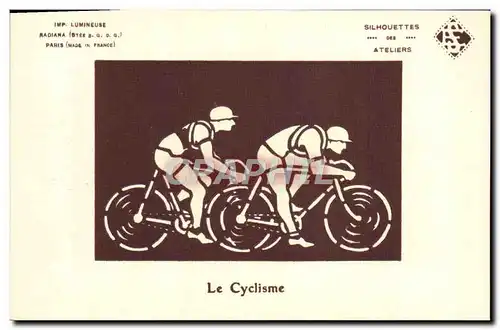 Ansichtskarte AK Velo Cycle Cyclisme