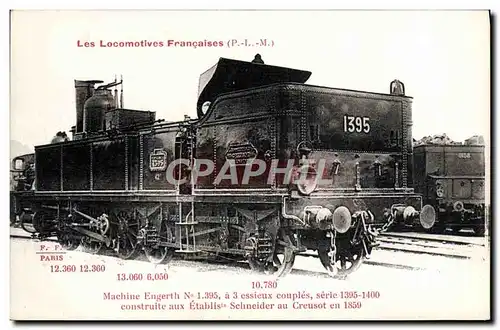 Ansichtskarte AK Train Locomotive Machine Engerth 1 395