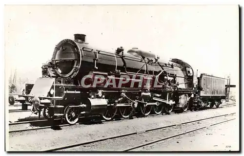 Cartes postales Train Locomotive PLM E 55