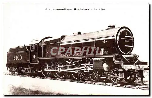 Cartes postales Train Locomotive Anglaise La 6 100