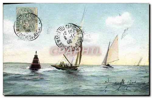 Cartes postales Bateau Voilier