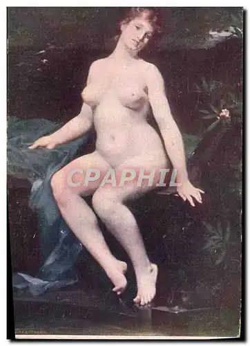 Ansichtskarte AK Femme Nu erotique Salon de Paris