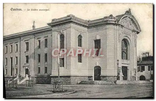 Cartes postales Castres Le Theatre municipal