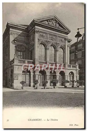 Cartes postales Le Theatre Chambery