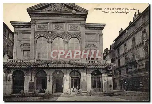 Cartes postales Le Theatre municipal Chambery